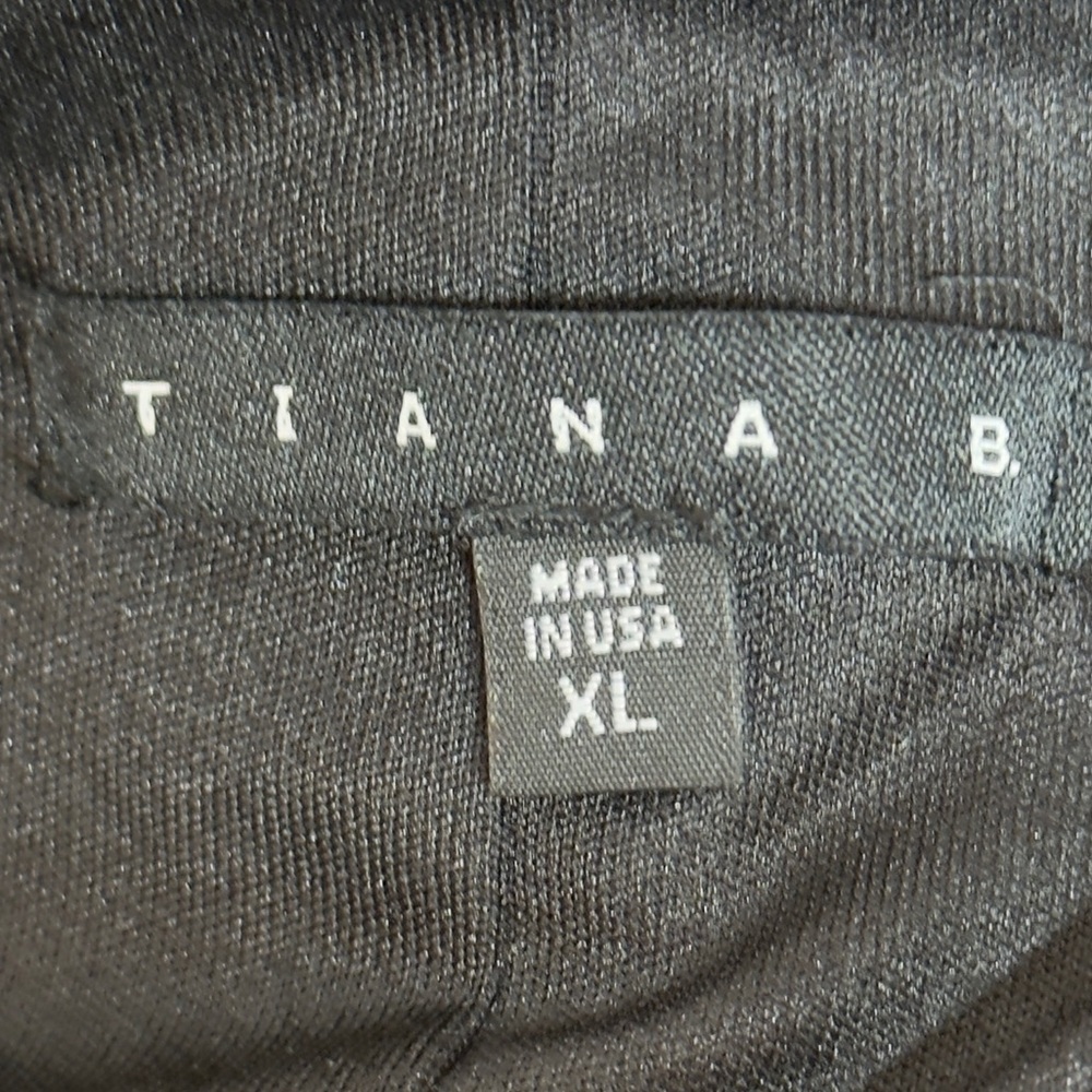 Tiana B. Pink and Blue Graphic Short Sleeve Dress Size XL - Picture 3 of 4